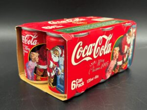 Coca-Cola / Merry Christmas 1995 / 6 Pack Mini Cans Image