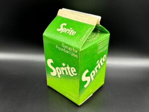 Sprite / Cardboard Syrup Container / One Gallon Image