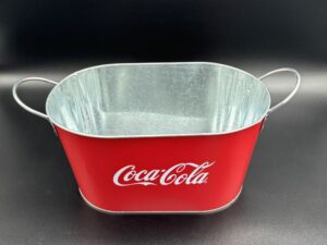 Coca-Cola / Metal Bucket Oval Image