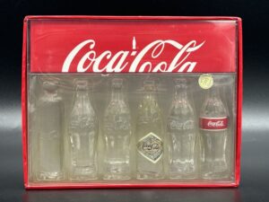 Coca-Cola / Evolution Of Contour Bottle / Crystal Bottles / Mini Bottle Set Image