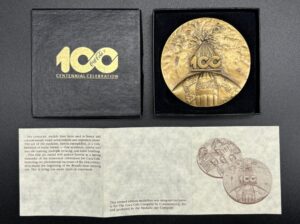 Coca-Cola / Bronze 100th Anniversary Coca-Cola Medallion Image