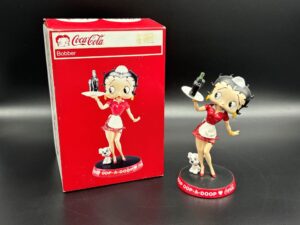 Coca-Cola / Betty Boop Bobber Figurine / Boop Oop-A-Doop Image