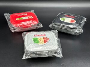 Coca-Cola / Plastic Boxes / Set Of 3 Image