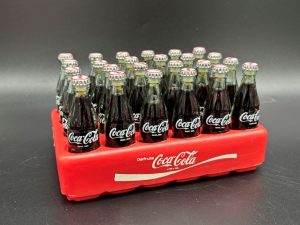 Coca-Cola / Mini Bottles in Plastic Crate Image