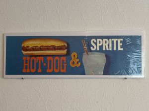 Sprite / Hot Dog & Sprite / Transparent Plastic Advertising Image
