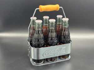 Coca-Cola / Metal Bottle Carrier / Atlanta Georgia Image