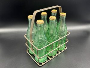 Coca-Cola / Metal Bottle Carrier / PROP OF OKLA CC BOTT CO Image