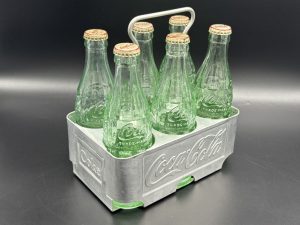 Coca-Cola / Metal Bottle Carrier / Coca-Cola / Coke Image