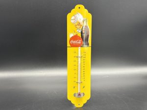 Coca-Cola / Metal Thermometer / Sprite Boy Image