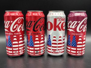 Coca-Cola / Zero / Diet / Cherry / 4th Of July / Can Image