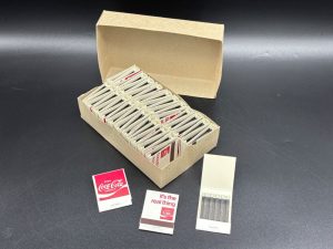 Coca-Cola / Matchbooks in Box / It