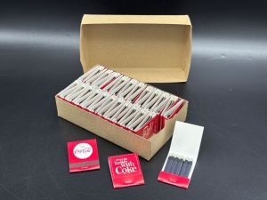 Coca-Cola / Matchbooks in Box / Things Go Better With Coke / Red Image