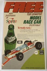 Sprite / Model Race Car / Paper Sign Image