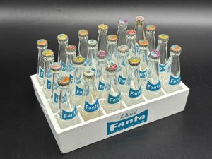 Fanta / Mini Bottles in Plastic Crate Image
