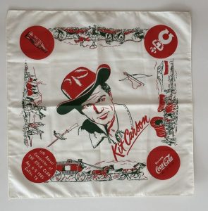 Coca-Cola / Kit Carson / White Kerchief / The Cola Clan Convention Image