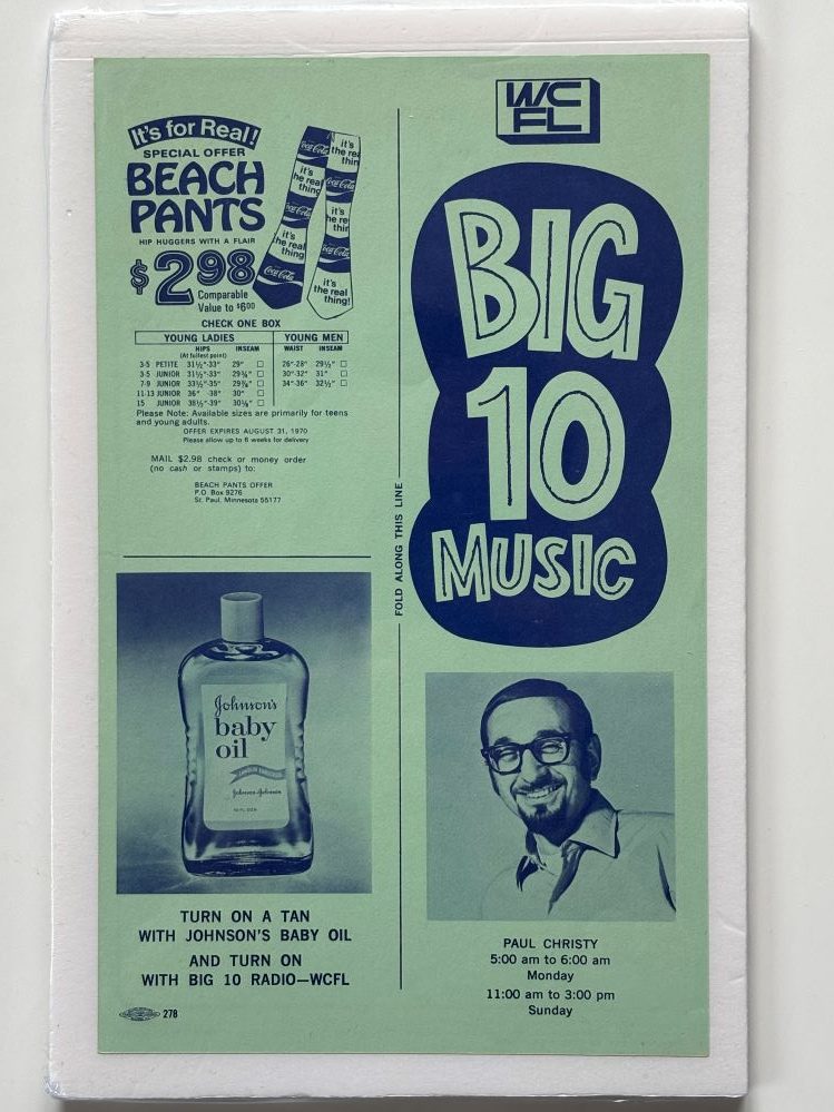 Coca-Cola / MGM Records / Special Offer Beach Pants / Paper Sign Image
