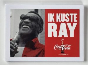 Coca-Cola / Ik Kuste Ray / Paper Postcard Image