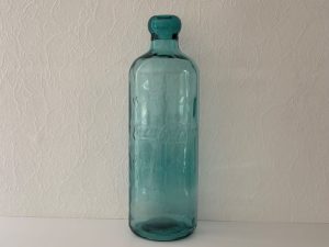 Coca-Cola / XXL Glass Bottle / Blue / Hutchinson Bottle Image
