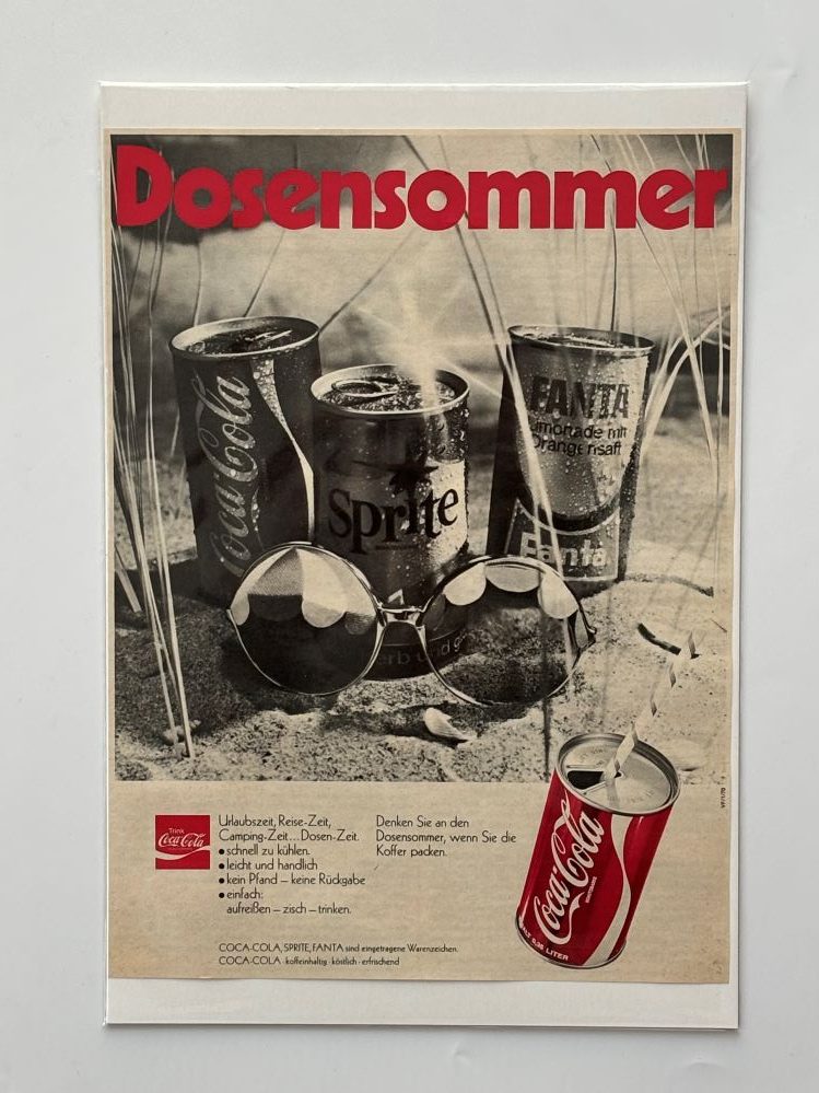 Coca-Cola / Dosensommer / Magazine Ad Image