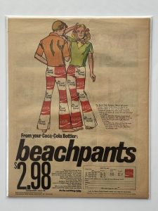 Coca-Cola / Chicago Sunday Sun-Times / Beachpants / Magazine Image