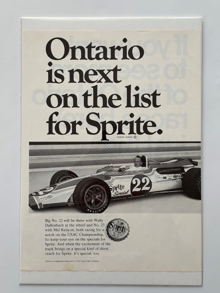 Sprite / Ontario Is Next On The List For Sprite / Magazine Ad Image