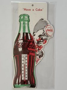 Coca-Cola / Plastic Thermometer / National Cola Clan Convention Image