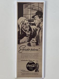 Coca-Cola / Erfrischt Fahren... / Magazine Ad Image