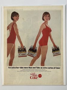 Coca-Cola / For Extra Fun... / Magazine Ad Image