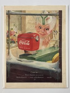 Coca-Cola / Come In Thirst Knows No Season / Magazine Ad Image