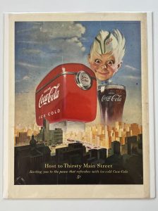 Coca-Cola / Host To Thirsty Main Street / Magazine Ad Image