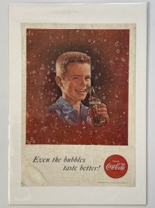 Coca-Cola / Even The Bubbles... / Magazine Ad Image