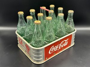Coca-Cola / 12 Pack Metal Bottle Carrier / 49¢ Image