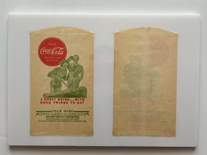 Coca-Cola / No-Drip Protector / A Great Drink Image