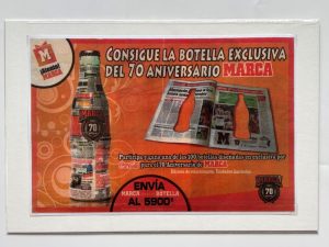 Coca-Cola / 70 Aniversario MARCA / 1938-2008 / Magazine Ad Image