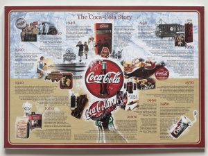 Coca-Cola / Place Mat / The Coca-Cola Story Image