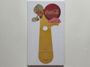 Coca-Cola / Cardboard Bottle Display / Memorabilia Club Image