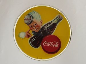 Coca-Cola / Sprite Boy / Glass Sign Image