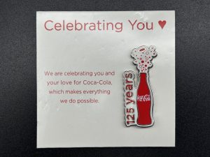 Coca-Cola / Celebrating You / 125 Years / Pin Image