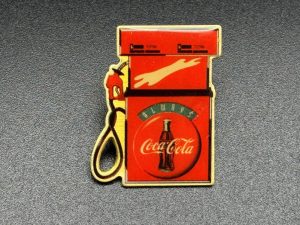 Coca-Cola / Total / Gas Pump / Pin Image