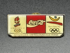 Coca-Cola / Olympics 1992 / Albertville / Barcelona / Pin Image