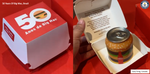 50 Years of Big Mac Can with Box Brazil 2018 Image