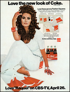 Raquel Welch 1970 Accessories + Flyer + Print Ad Image