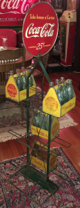 Coca-Cola Display Bottle Rack Image
