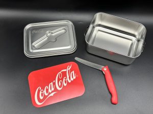 Coca-Cola / Snack Box With Cutting Board And Knife Image