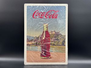 Coca-Cola / Metal Sign / Bottle / Salzburg Castle Image