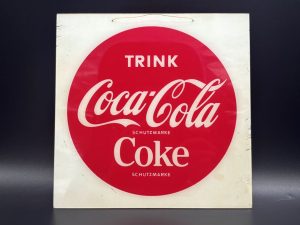 Coca-Cola / Trink Coca-Cola / Coke / Plastic Sign Image