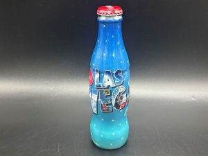Coca-Cola / Las Vegas / Blue / Glass Bottle Image