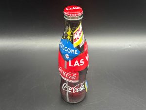 Coca-Cola / Welcome Las Vegas / Glass Bottle Image