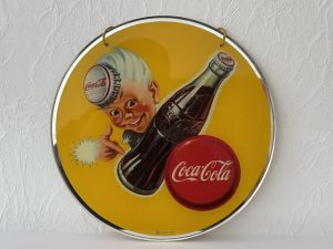 Coca-Cola / Sprite Boy / Glass Sign Image