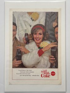 Coca-Cola / Crowd Cheers! / Magazine Ad / NGM Image